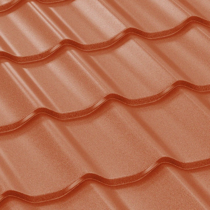 clasic-mat-ral8004 dakpanprofielplaten kleur terracotta